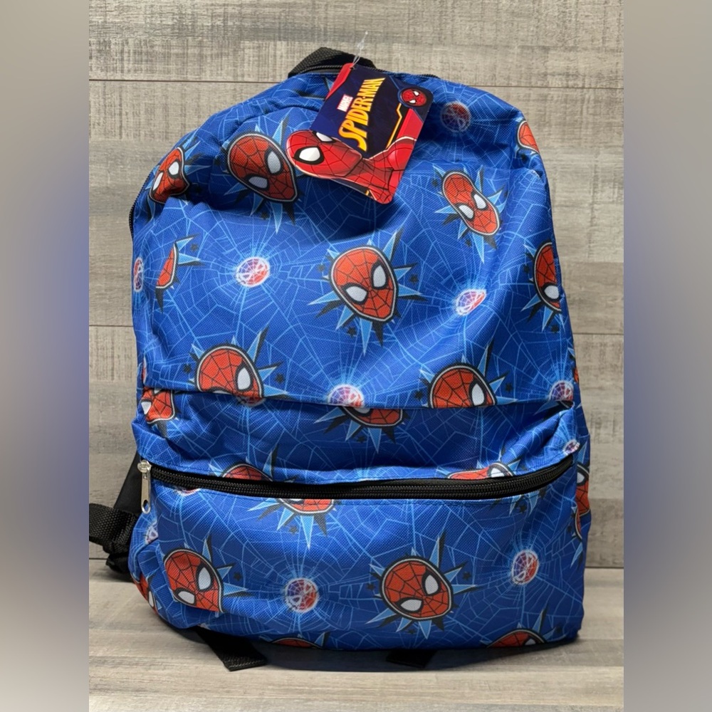 NWT Marvel Spider-Man Book Bag Backpack